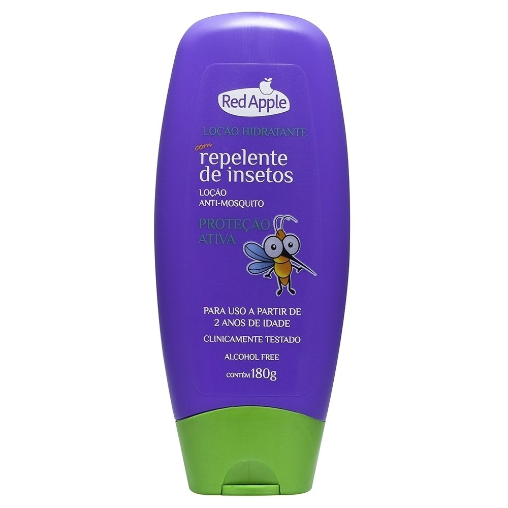 Repelente de Insetos Red Apple Loção Hidratante 180g Repelente de Insetos Red Apple Loção Hidratante 180g