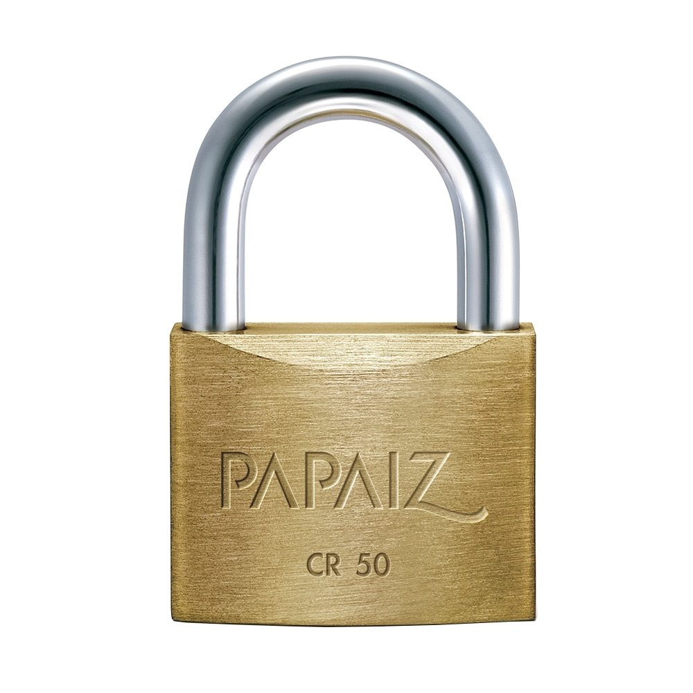 Cadeado Papaiz CR50 KA1 Mesmo Segredo - Embalagem com 5 Unidades Cadeado Papaiz CR50 KA1 Mesmo Segredo - Embalagem com 5 Unidades