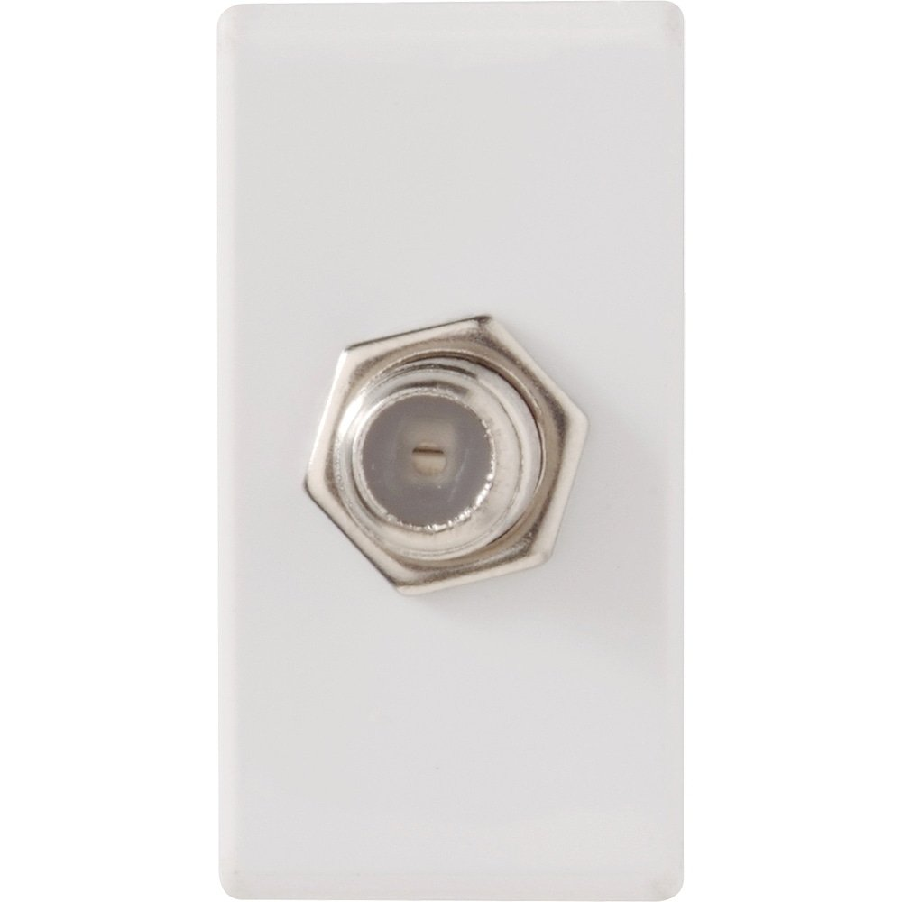 Tomada Coaxial Direta Tramontina LUX2/LIZ para TV Sat Tomada Coaxial Direta Tramontina LUX2/LIZ para TV Sat