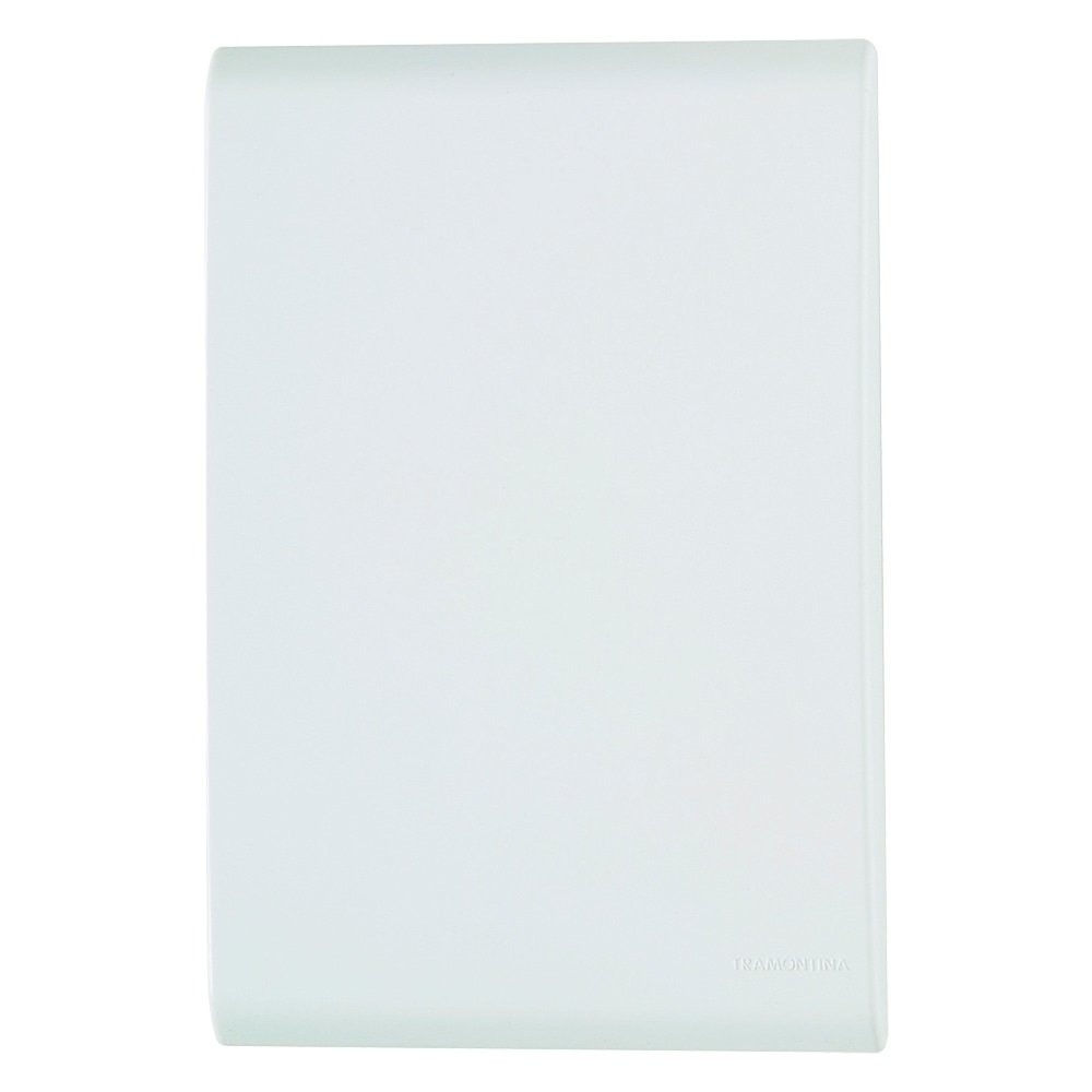 Placa Liz Tramontina Cega 4x2 Branca Placa Liz Tramontina Cega 4x2 Branca