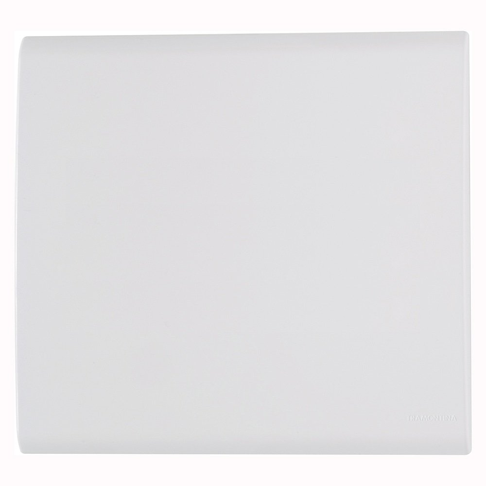 Placa Liz Tramontina Cega 4x4 Branca Placa Liz Tramontina Cega 4x4 Branca