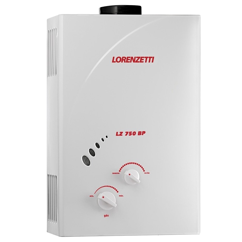 Aquecedor de Água a Gás Lorenzetti GLP LZ-750BP GLP Aquecedor de Água a Gás Lorenzetti GLP LZ-750BP GLP