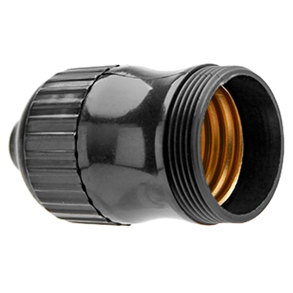 Soquete sem Chave Ilumi com Borne Nylon E27 2A Preto Embalagem com 10 Unidades Soquete sem Chave Ilumi com Borne Nylon E27 2A Preto Embalagem com 10 Unidades