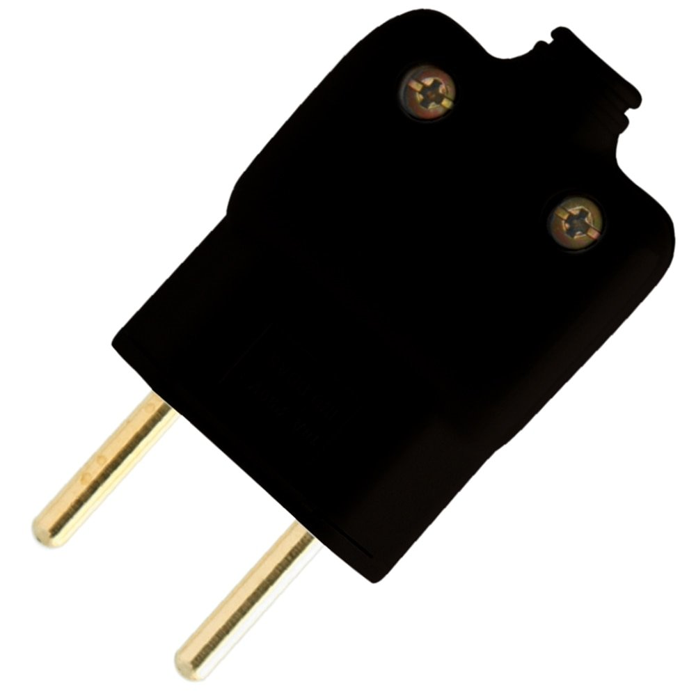 Pino Macho Ilumi Prensa Cabo 2P 10A/250V Preto - Embalagem com 10 Unidades Pino Macho Ilumi Prensa Cabo 2P 10A/250V Preto - Embalagem com 10 Unidades