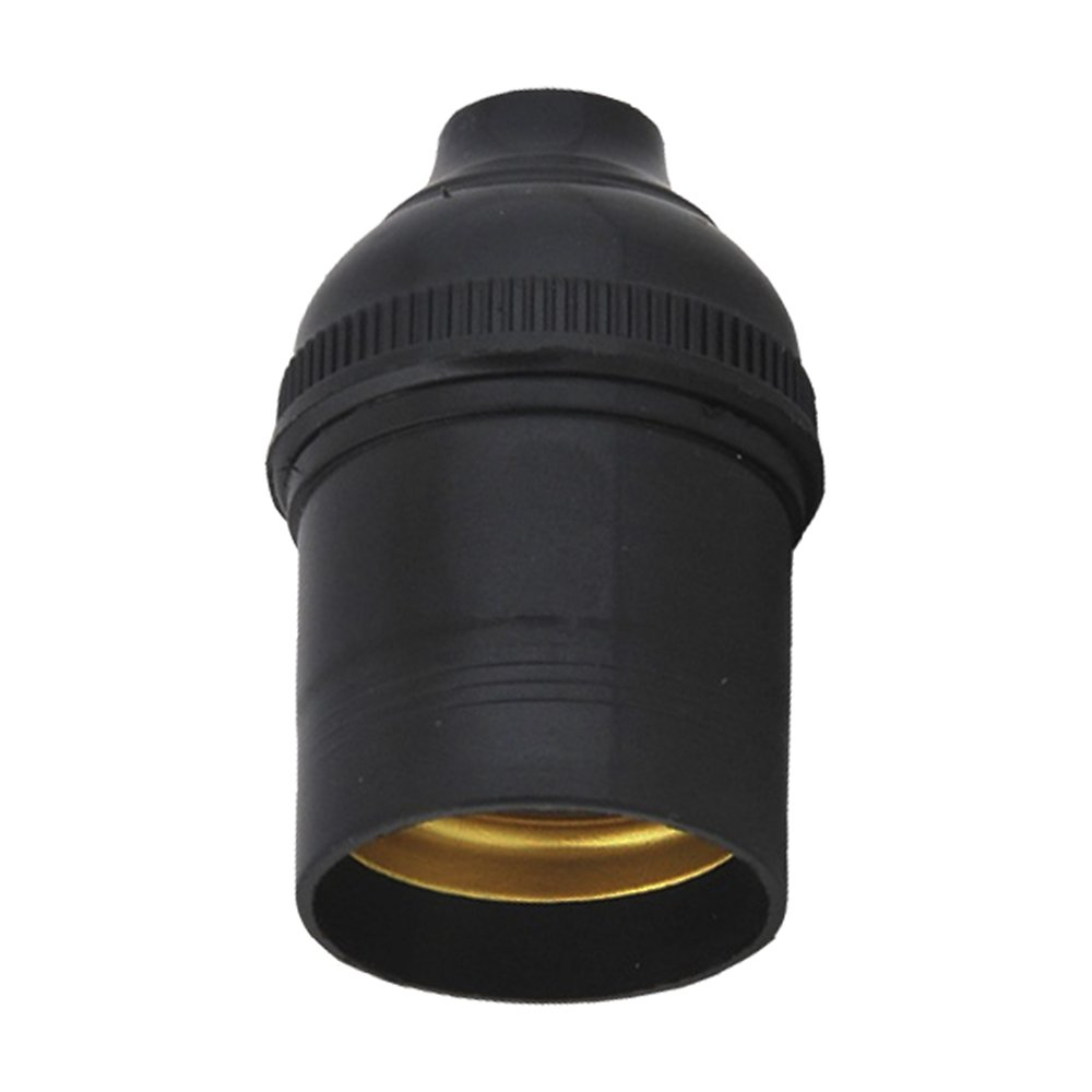 Soquete Thompson Nylon Sem Chave 250V Preto - Embalagem com 50 Unidades Soquete Thompson Nylon Sem Chave 250V Preto - Embalagem com 50 Unidades