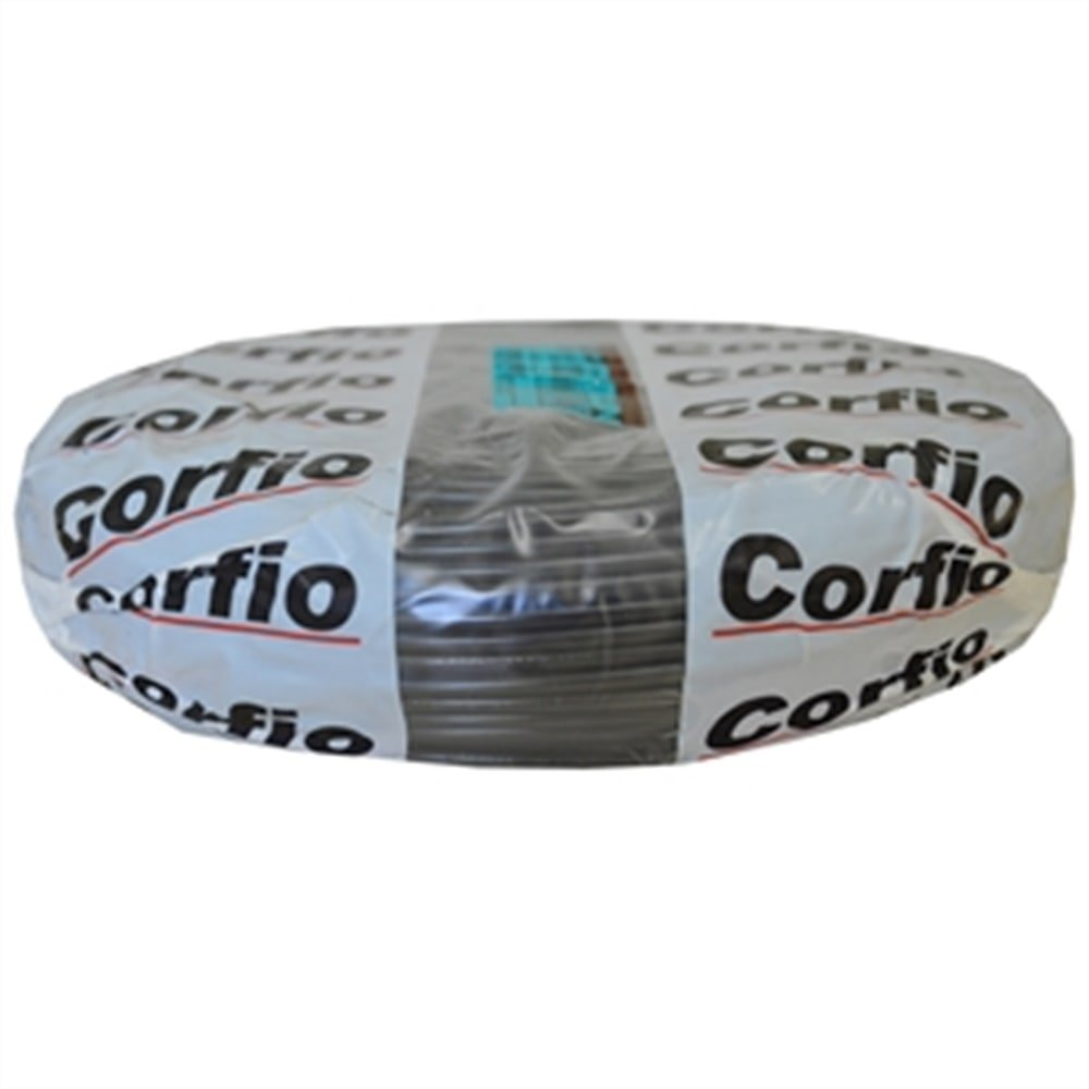 Cabo Rigido 7 Pernas Corfio 25mmx100m Rolo 750V Preto Cabo Rigido 7 Pernas Corfio 25mmx100m Rolo 750V Preto