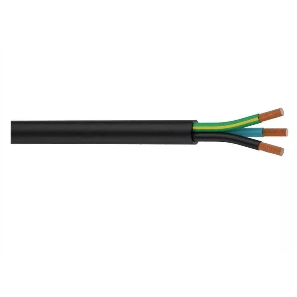 Cabo PP Corfio 3X1,5mmx100m Rolo 1KV Preto Cabo PP Corfio 3X1,5mmx100m Rolo 1KV Preto