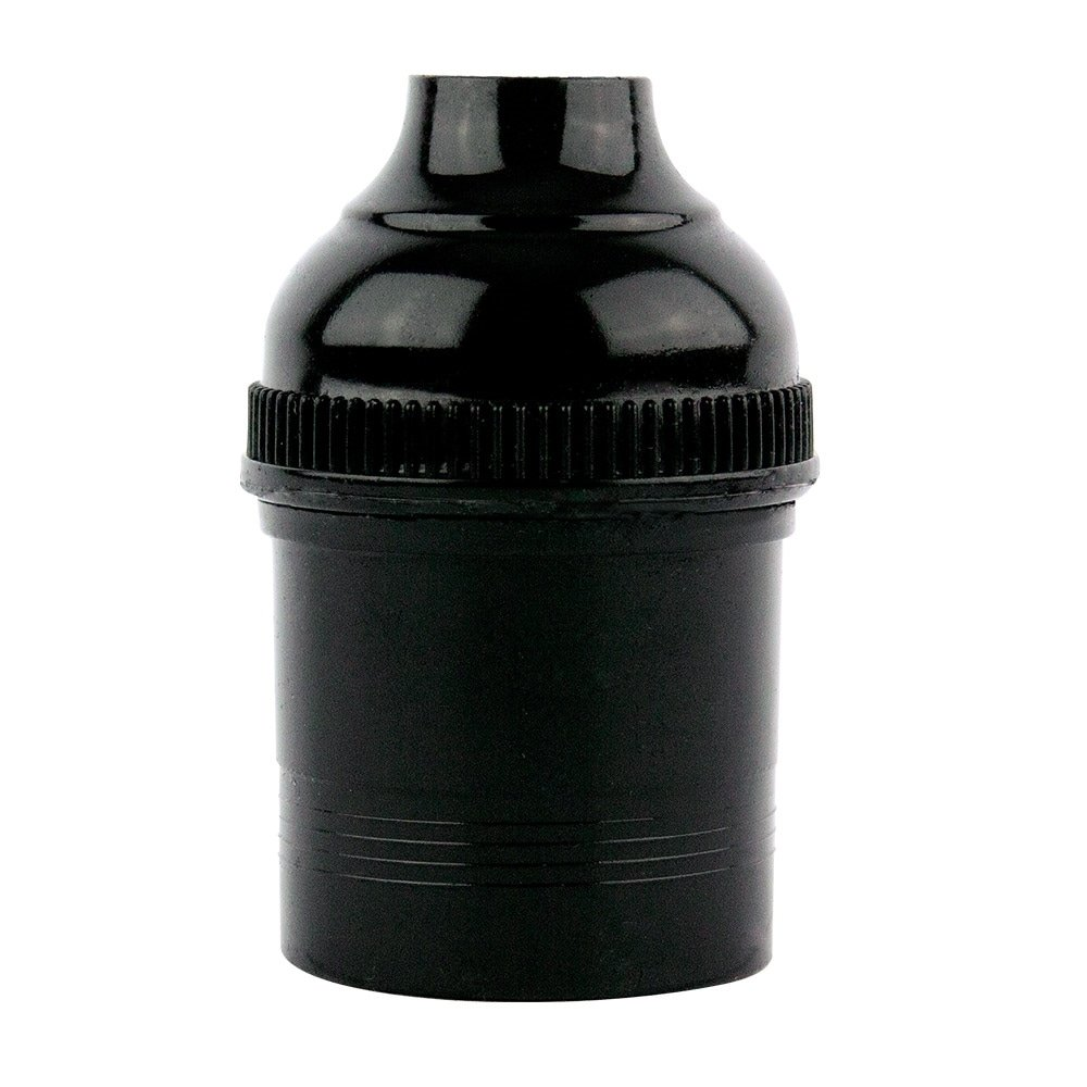 Soquete Foxlux sem Chave Baquelite Preto - Embalagem com 50 Unidades Soquete Foxlux sem Chave Baquelite Preto - Embalagem com 50 Unidades