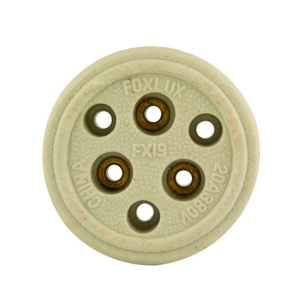 Tomada Foxlux Polarizada de Porcelana 3P 20A Fx19 - Embalagem com 10 Unidades Tomada Foxlux Polarizada de Porcelana 3P 20A Fx19 - Embalagem com 10 Unidades