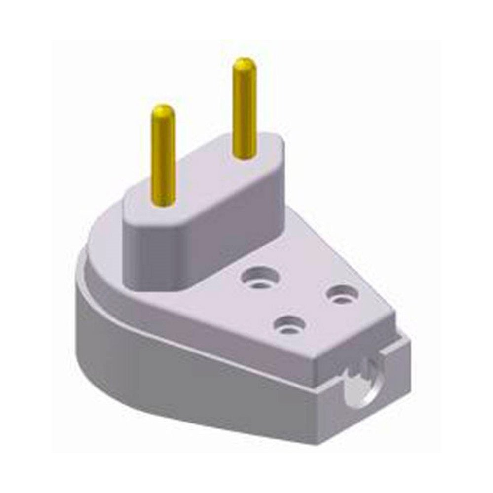 Pino Macho Gigante Angular Ilumi 2p 20a/250v Cinza - Embalagem c/ 10 unidades Pino Macho Gigante Angular Ilumi 2p 20a/250v Cinza - Embalagem c/ 10 unidades