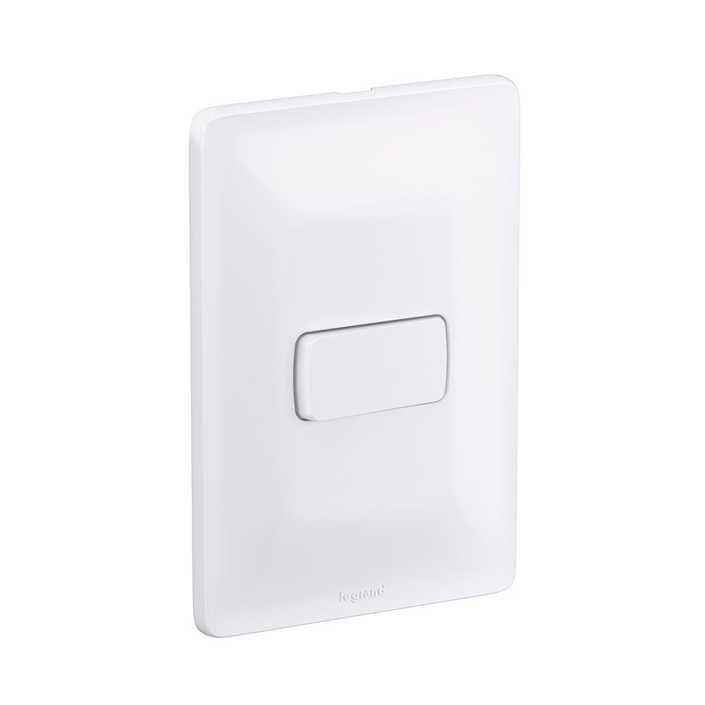 Interruptor Pial Zeffia 1 Tecla Simples 10a 250v Com Placa Branca Interruptor Pial Zeffia 1 Tecla Simples 10a 250v Com Placa Branca