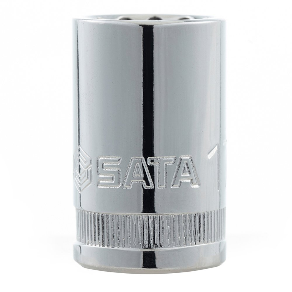 Soquete Sata Estriado ST13608SC 1/2" de 17mm Soquete Sata Estriado ST13608SC 1/2" de 17mm