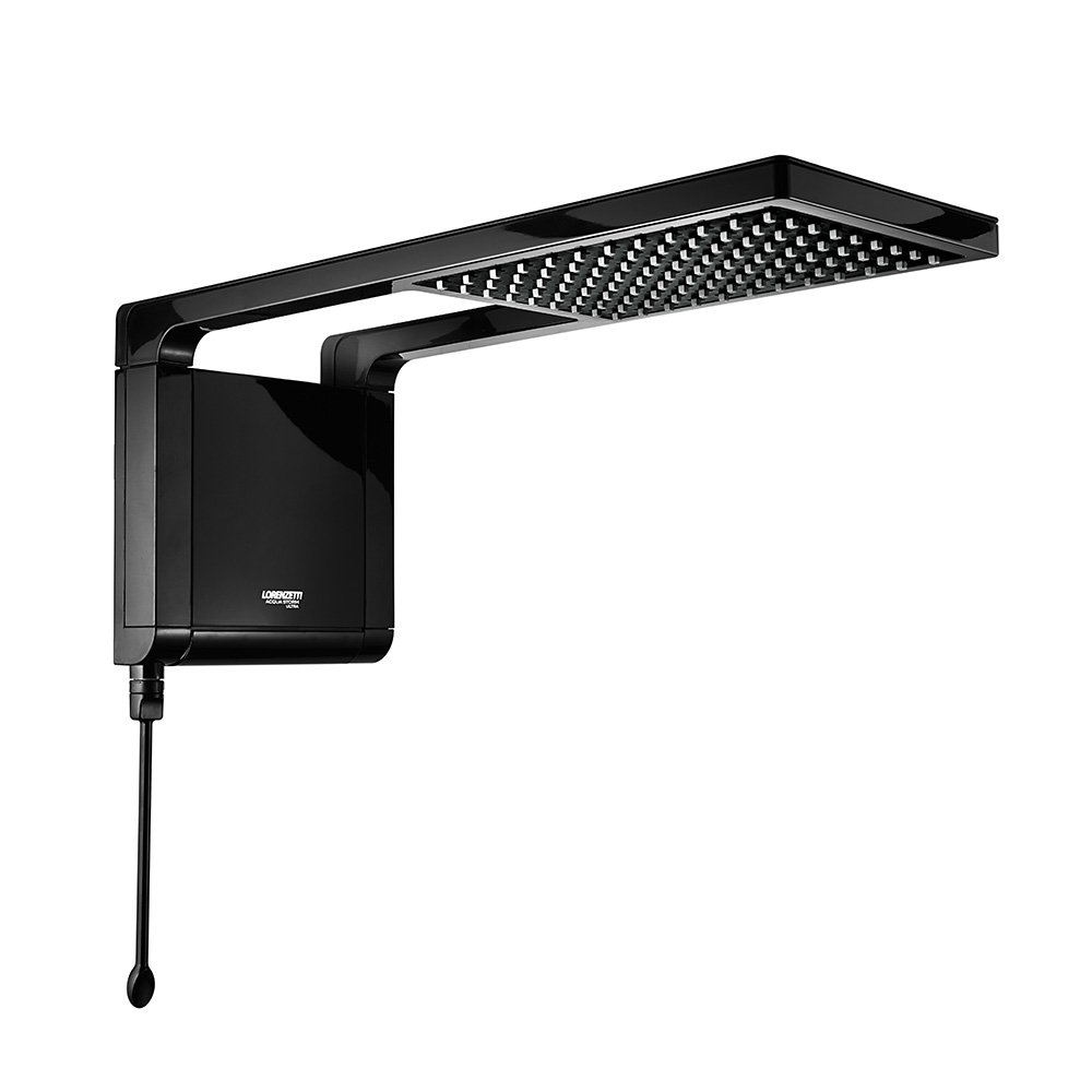 Chuveiro Lorenzetti Acqua Storm Preto 5500W, 110V Chuveiro Lorenzetti Acqua Storm Preto 5500W, 110V