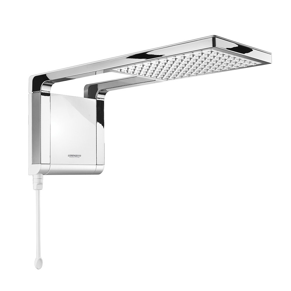 Chuveiro Lorenzetti Acqua Storm Branco/Cromado 7800W Chuveiro Lorenzetti Acqua Storm Branco/Cromado 7800W