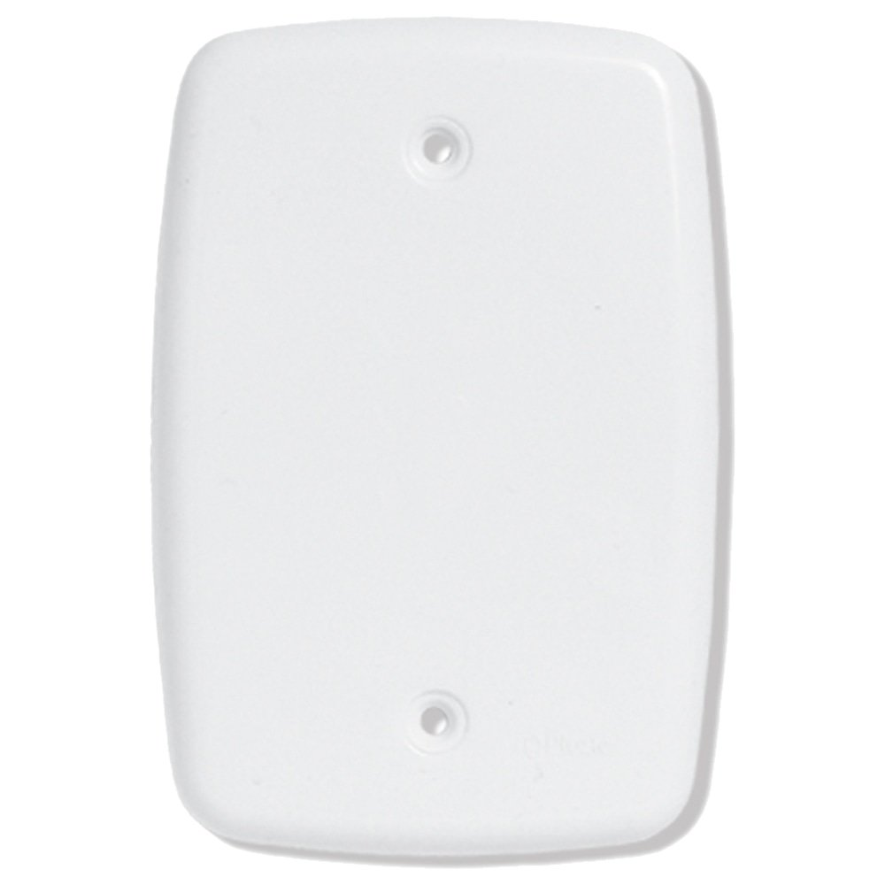 Placa Cega Ideale Pluzie 4x2 Branca Placa Cega Ideale Pluzie 4x2 Branca