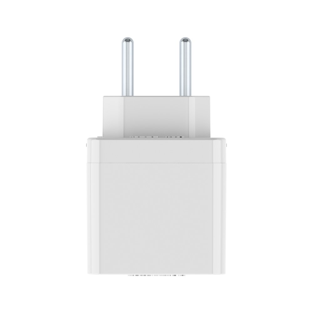 Plug Protector Qualitronix QPP01B - 2 Pinos, 10A, Branco Plug Protector Qualitronix QPP01B - 2 Pinos, 10A, Branco