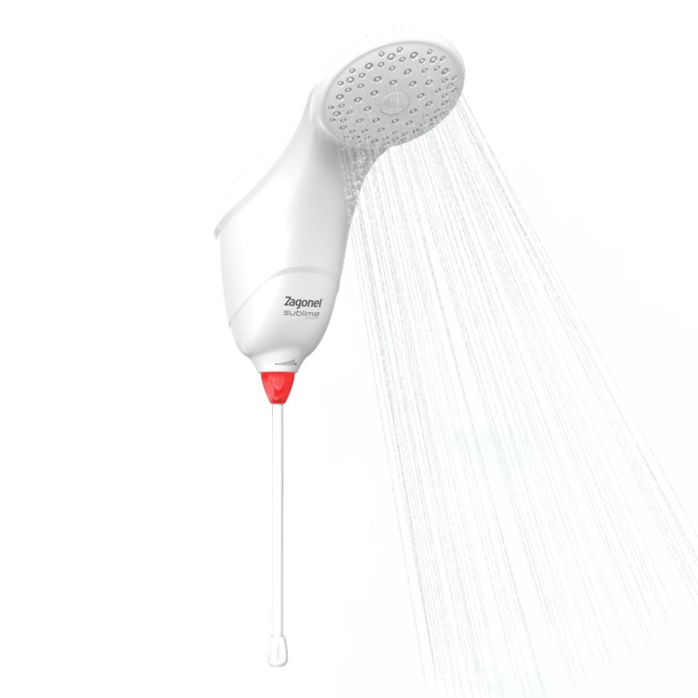 Chuveiro Ducha Zagonel Sublime Eletrônica Branco Chuveiro Ducha Zagonel Sublime Eletrônica Branco