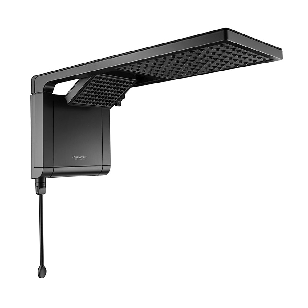 Chuveiro Lorenzetti Acqua Duo - Eletrônico Matte Black 127X5500W Chuveiro Lorenzetti Acqua Duo - Eletrônico Matte Black 127X5500W