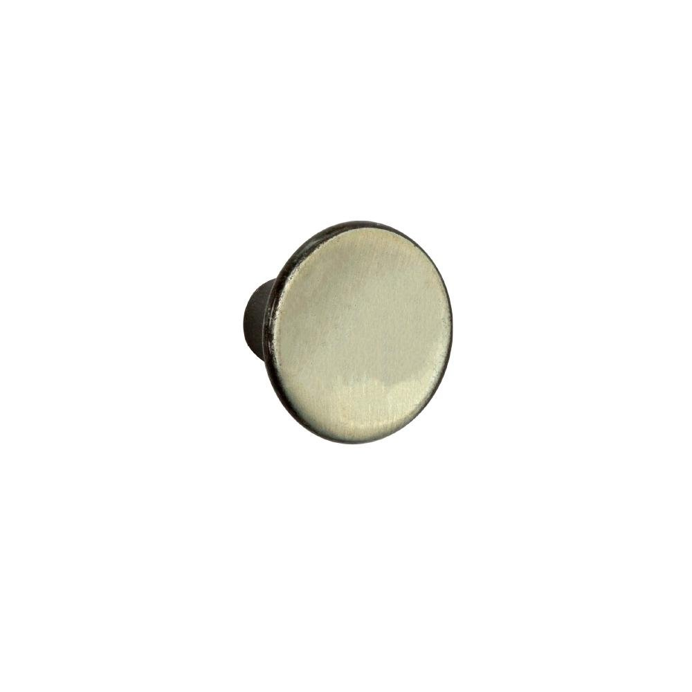 Cartela puxador botao concavo 25mm oxidado Alianca Metalurgica Cartela puxador botao concavo 25mm oxidado Alianca Metalurgica