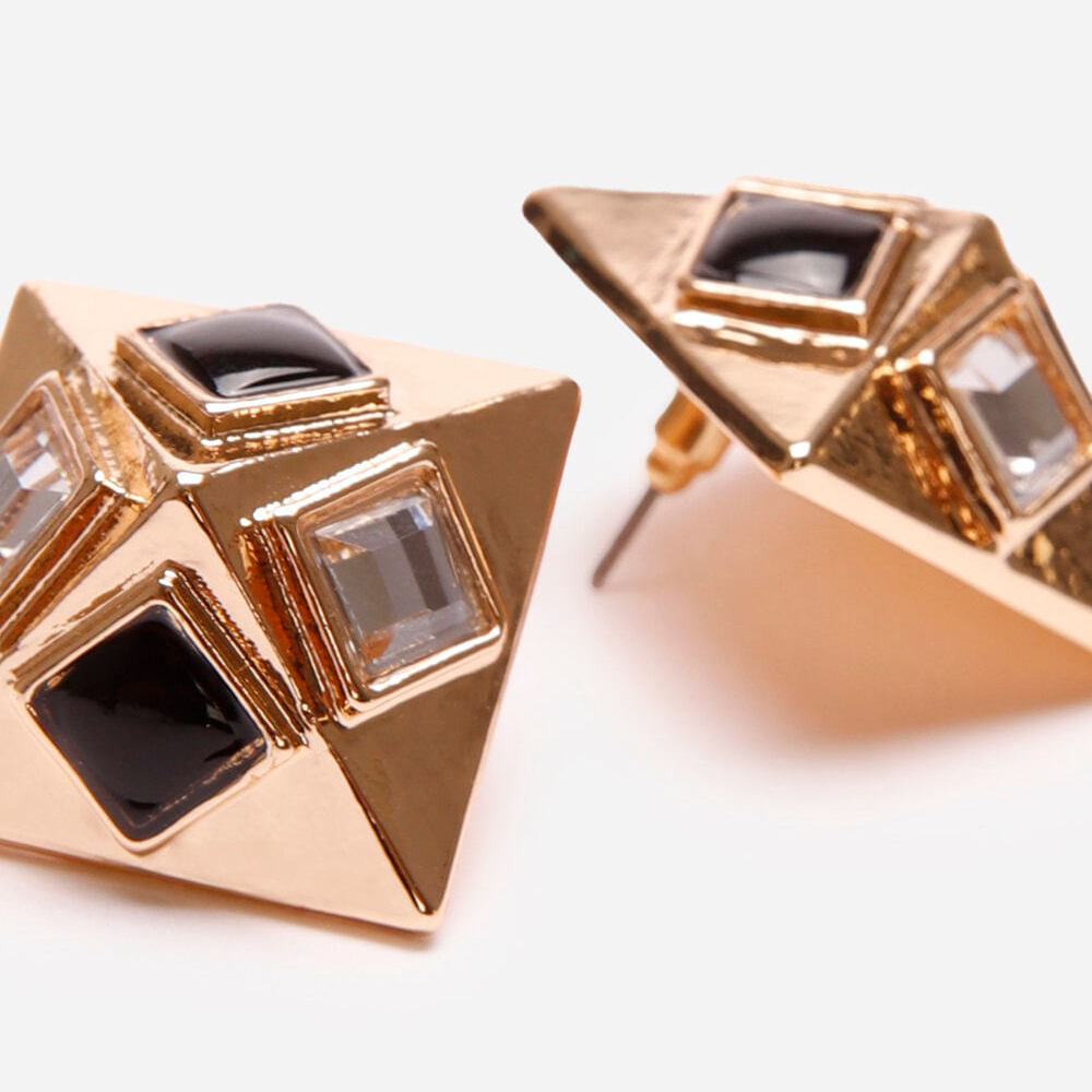 Brinco vintage mindset dourado Brinco vintage mindset dourado
