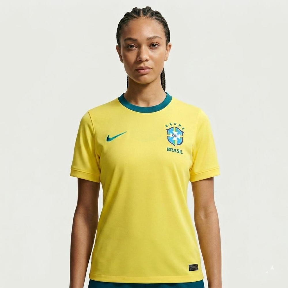 Camisa Brasil Nike I 2026/27 Fã Feminina