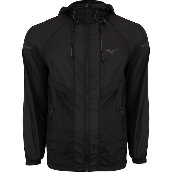 Jaqueta de Corrida Masculina Mizuno High 2 P Azul Jaqueta de Corrida Masculina Mizuno High 2 P Azul