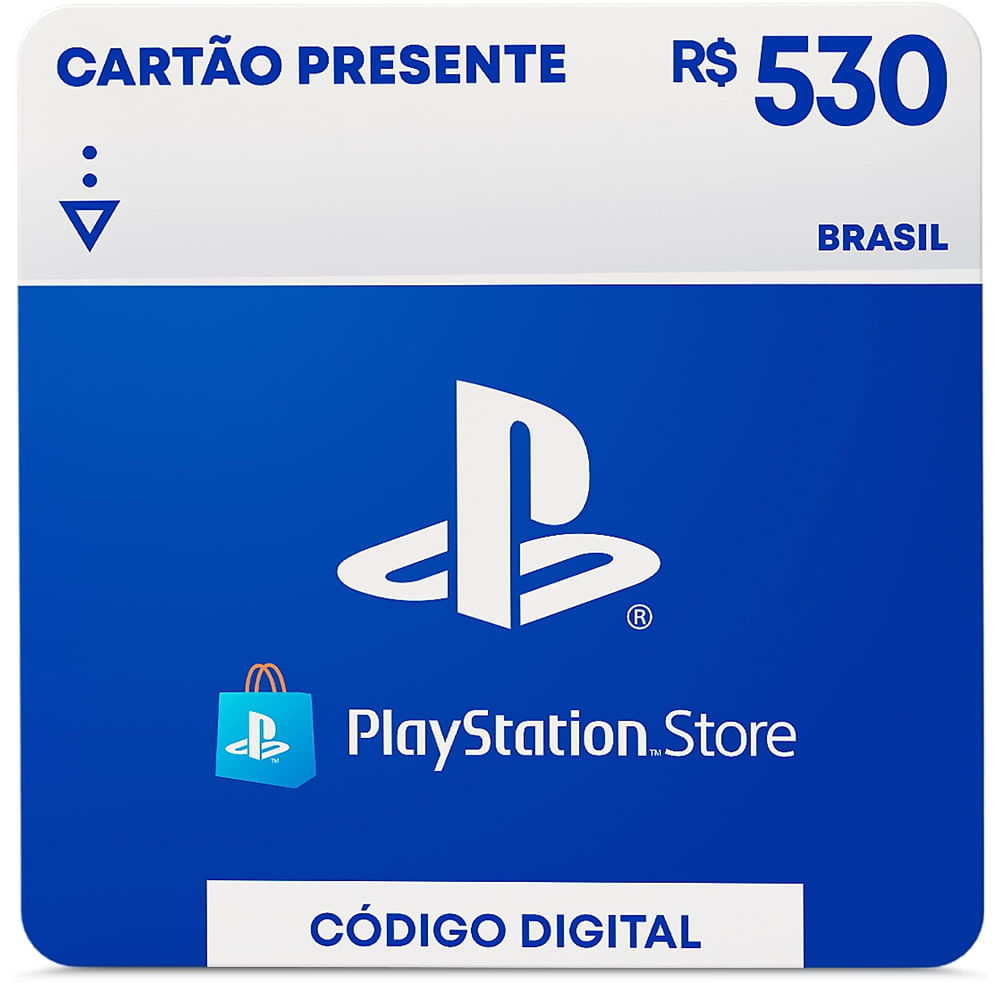 Gift Card Digital Sony Playstation R$530,00
