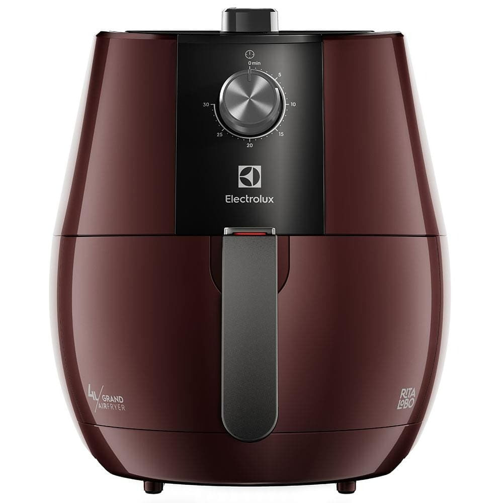 Outlet - Fritadeira Elétrica Airfryer Electrolux 4L EAF31 Vermelho 127V Outlet - Fritadeira Elétrica Airfryer Electrolux 4L EAF31 Vermelho 127V