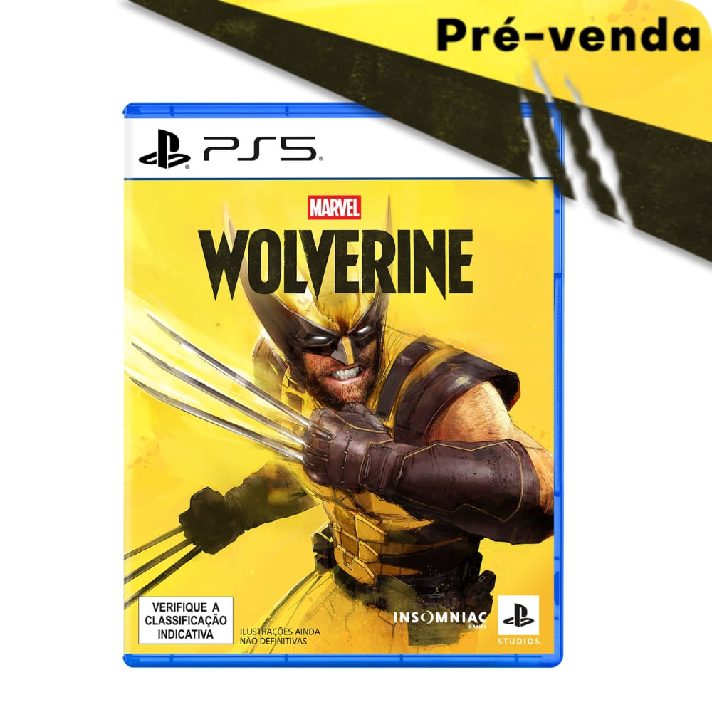 Jogo Marvels Wolverine para PlayStation PS5 - Edição Padrão Jogo Marvels Wolverine para PlayStation PS5 - Edição Padrão