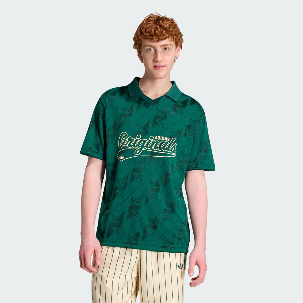 Camisa DE Futebol Jacquard Originals Homem adidas Camisa DE Futebol Jacquard Originals Homem adidas