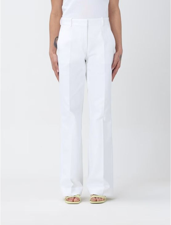 Calça Feminina Minimalista Calvin Klein - Branco Calça Feminina Minimalista Calvin Klein Branco 38