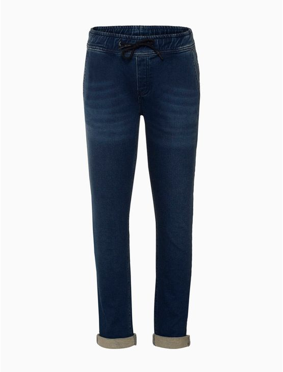 Calça Jeans Menino Skinny Moletom Calvin Klein Jeans - Marinho Calça Jeans Menino Skinny Moletom Calvin Klein Jeans Marinho 6