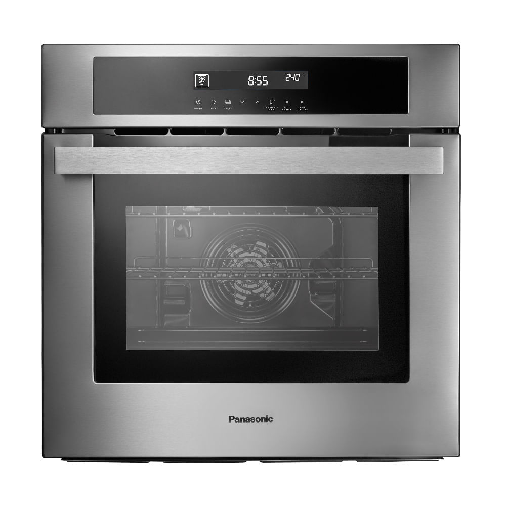 Forno elétrico de embutir Intuitive+ Panasonic Multifunções com Grill e Convecção 80L Inox - HL-CX668SRPK - 220v Forno elétrico de embutir Intuitive+ Panasonic Multifunções com Grill e Convecção 80L Inox - HL-CX668SRPK - 220v