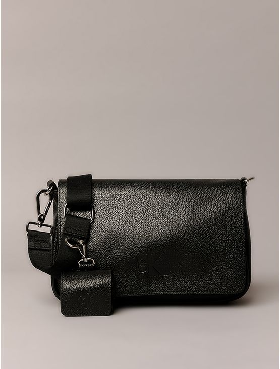 Bolsa Média Calvin Klein Jeans Chaveiro - Preto Bolsa Média Calvin Klein Jeans Chaveiro Preto u