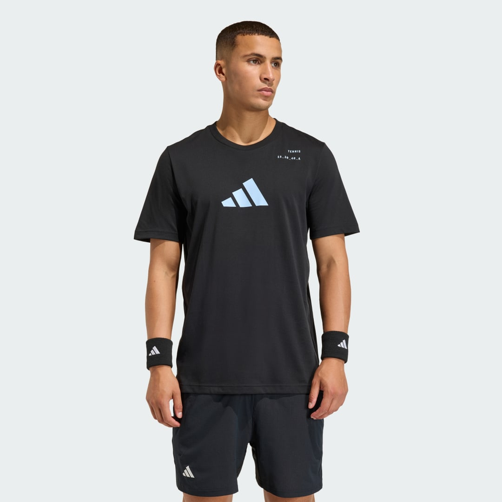 Camiseta Estampada Tennis Category Homem adidas