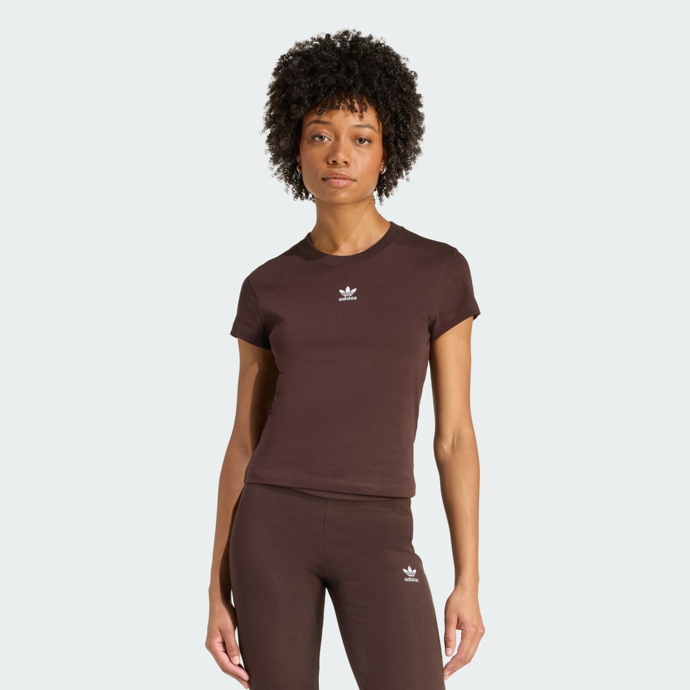 Camiseta Essentials Slim Mulher adidas