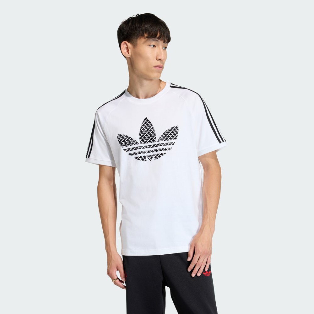 Camiseta Monogram Infill 3S Homem adidas