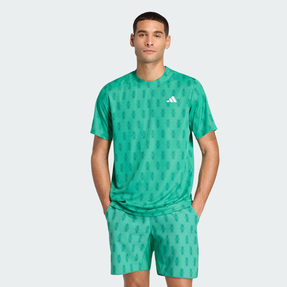 Camisa Estampada Climacool Club Tennis Homem adidas Camisa Estampada Climacool Club Tennis Homem adidas