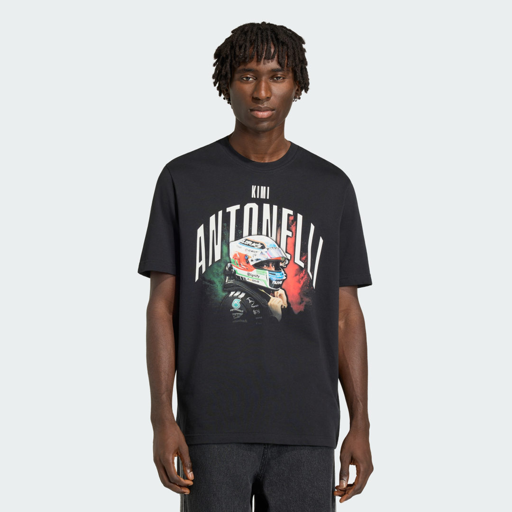 Camiseta Estampada Mercedes - AMG Petronas F1 Team Kimi Antonelli Homem adidas