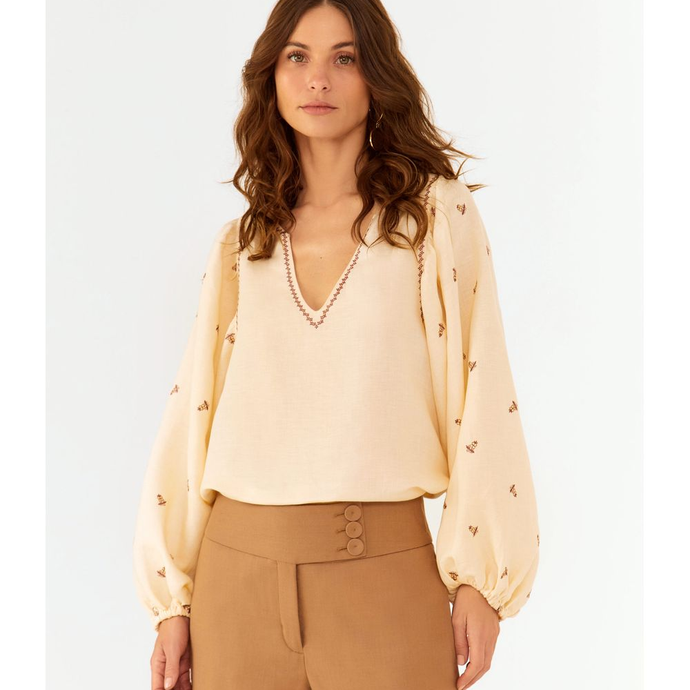 Blusa Bordado Pólen Blusa Bordado Pólen
