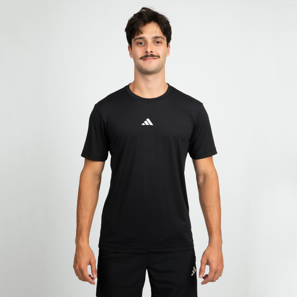 Camiseta Train Essentials Três Listras Homem adidas