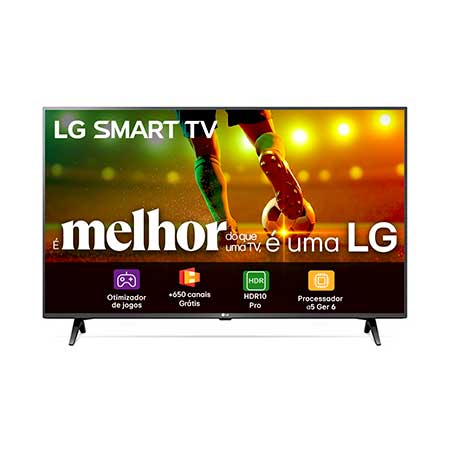 Smart TV LG Full HD AI de 43 polegadas 43LR67 - 43LR6700PSA Smart TV LG Full HD AI de 43 polegadas 43LR67 - 43LR6700PSA