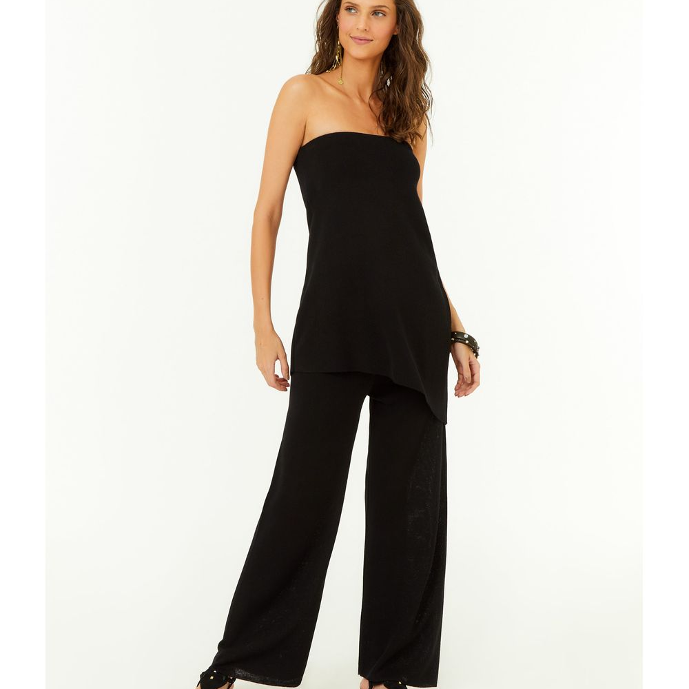 Calça Tricot Pantalona