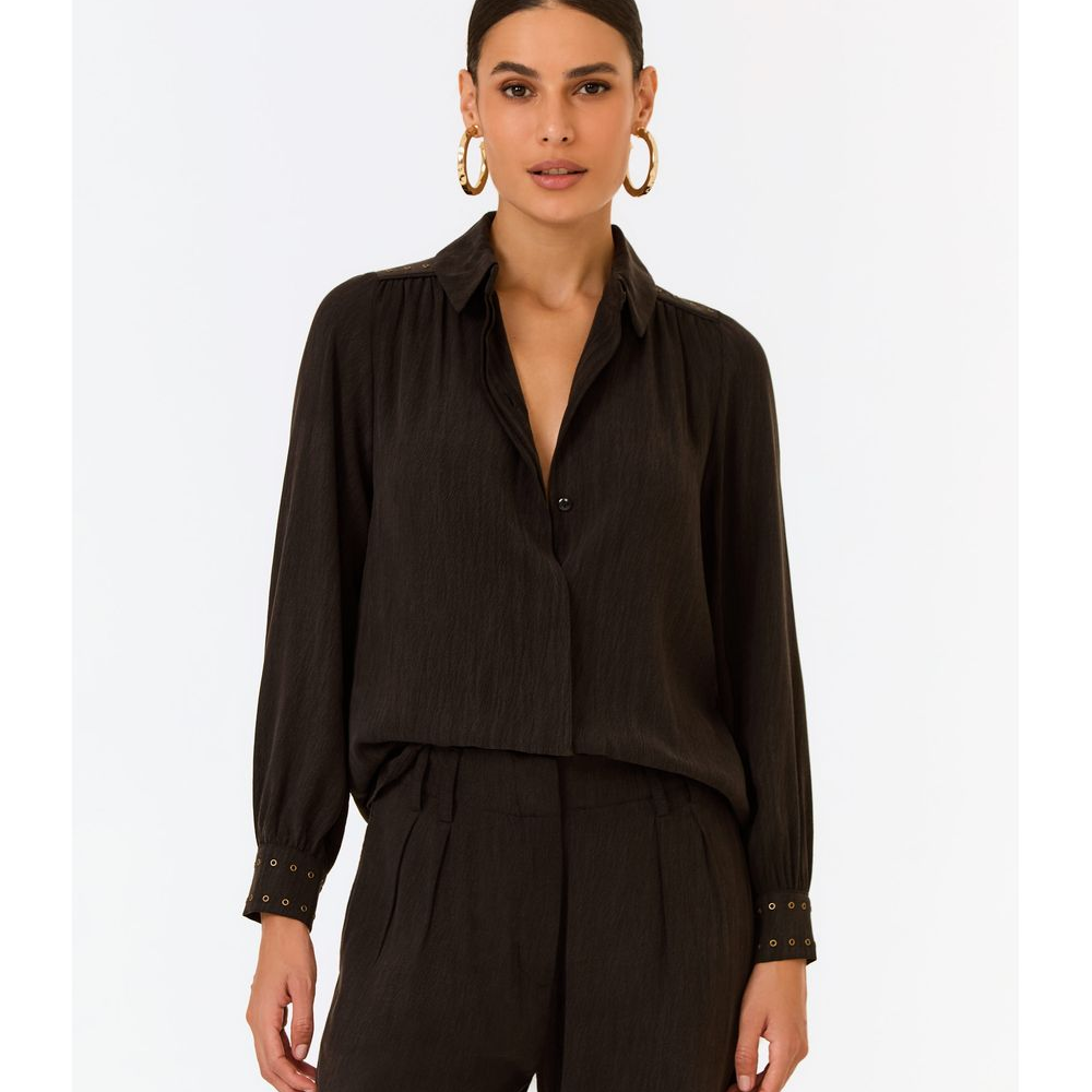 Camisa Botões Tachas