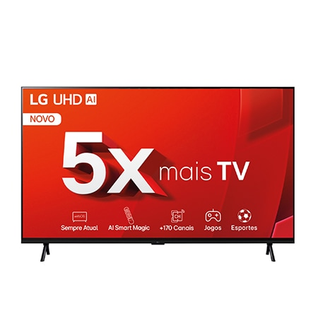 Smart TV 4K LG UHD AI Super Slim 98 polegadas 98UT9050 - 98UT9050PSA Smart TV 4K LG UHD AI Super Slim 98 polegadas 98UT9050 - 98UT9050PSA