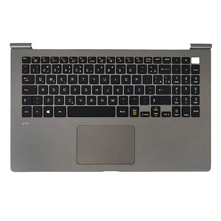 Gabinete com teclado e mouse touchpad Notebook LG 15Z980-G - AFP75645302 - AFP75645302 | LG BR