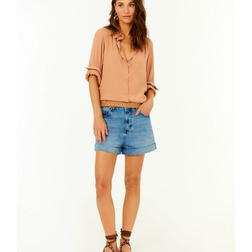Short Jeans Barra Italiana