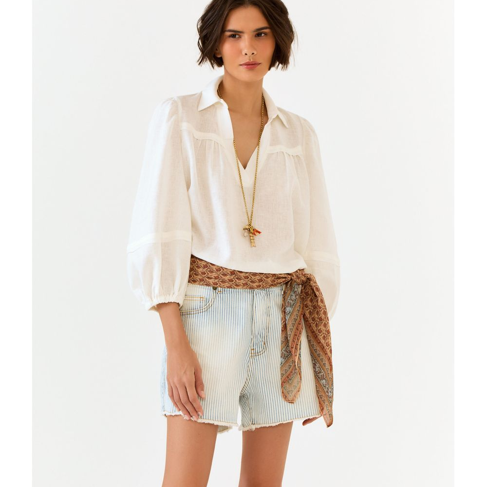 Short Jeans Listrado