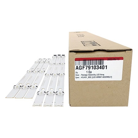 Kit régua de LED TV LG 43LH5100, 43LH5150, 43LH5700 - AGF79103401 - AGF79103401 Kit régua de LED TV LG 43LH5100, 43LH5150, 43LH5700 - AGF79103401 - AGF79103401