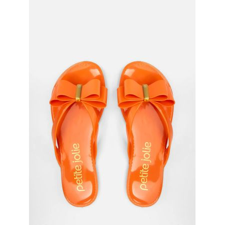 Chinelo Petite Jolie Lucky Laranja Tangerina PJ5585 34